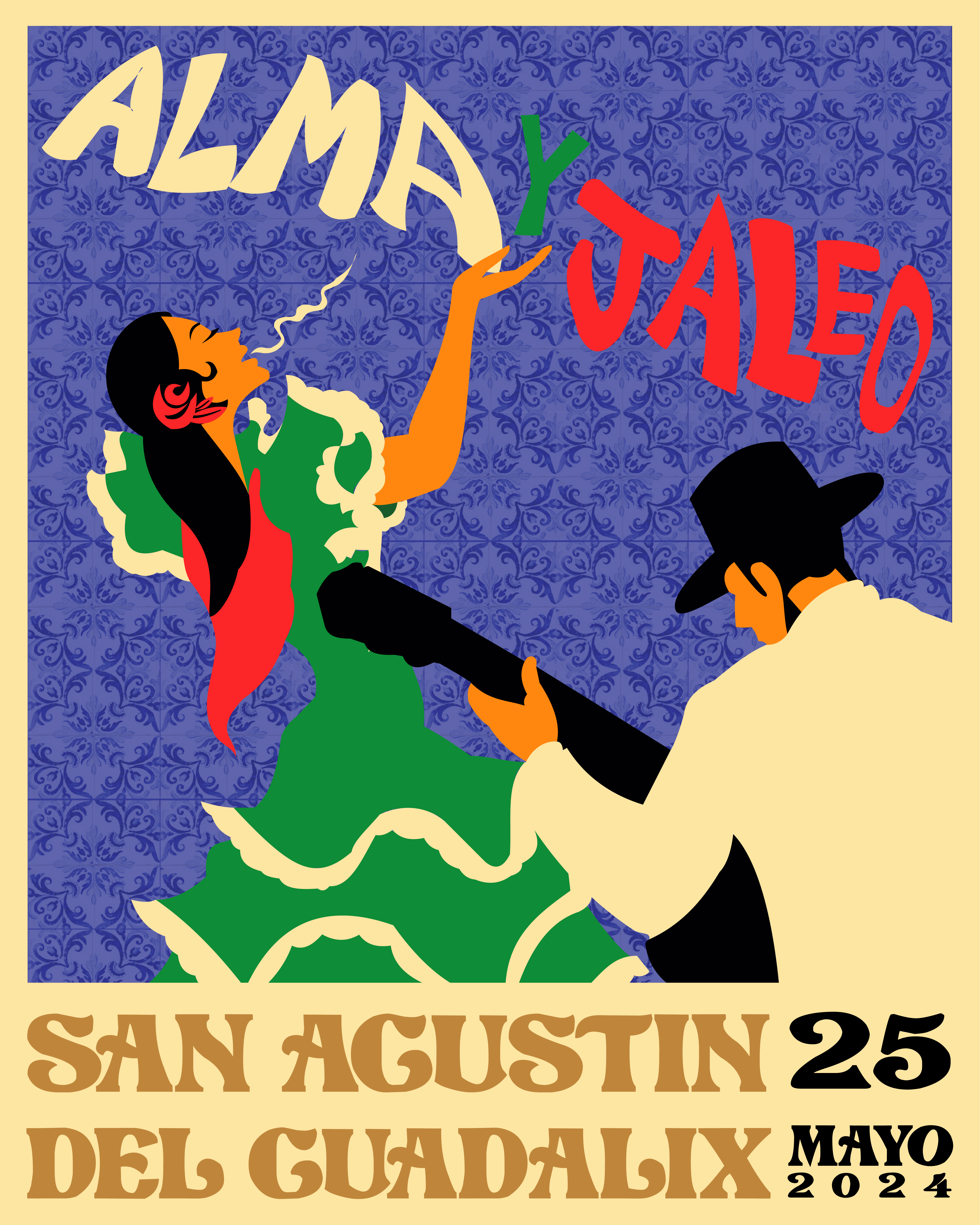 CARTEL ALMA Y JALEO